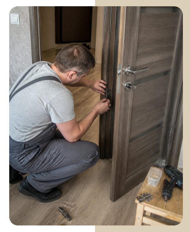 Замена дверных петель в Торжке по цене от 2556 р. | ДвериЛегко-Трж
